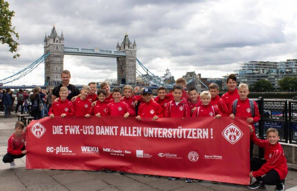 Sponsoring U13-Mannschaft der Würzburger Kickers